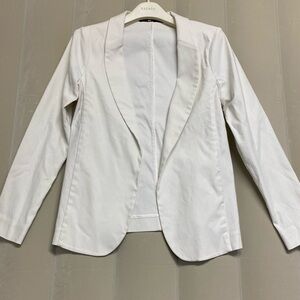 Jarbo Women’s Blazer Jacket Size US 8 Shawl Collar Open Front Quiet Luxury